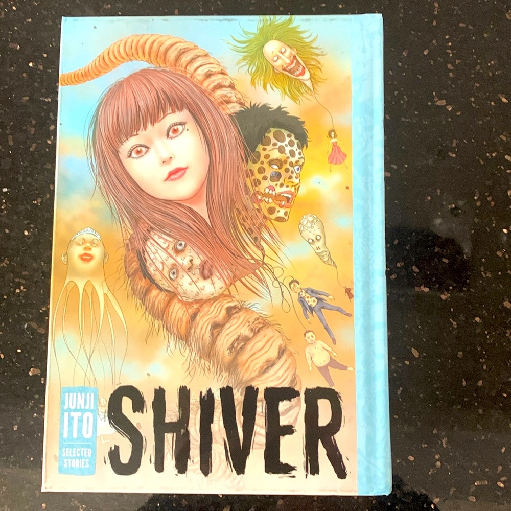Junji Ito SHIVER selected stories hardcover manga book